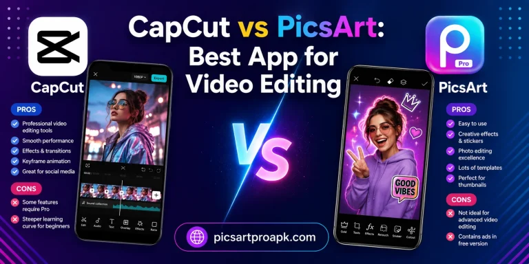CapCut vs PicsArt: Best App for Video Editing