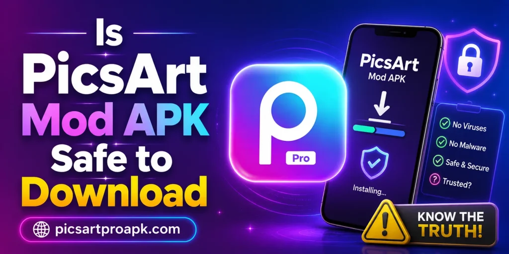 Is PicsArt Mod APK Safe to Download