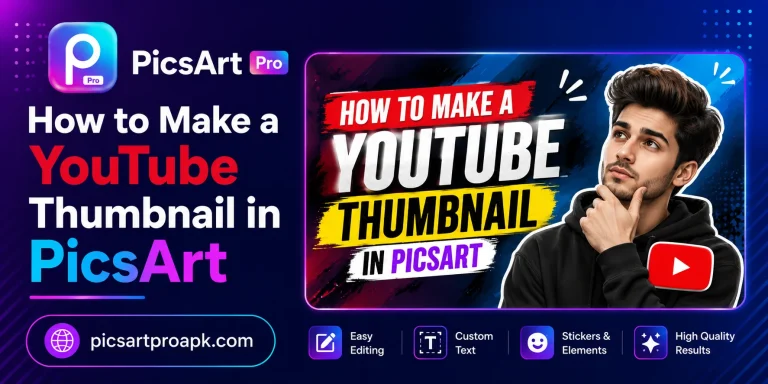 How to Make a YouTube Thumbnail in PicsArt