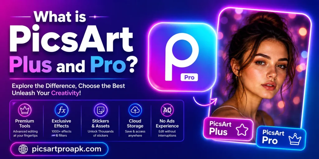 What is PicsArt Plus and Pro?