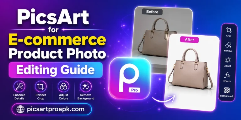 PicsArt for E-commerce: Product Photo Editing Guide