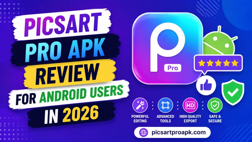 Picsart Pro APK review design