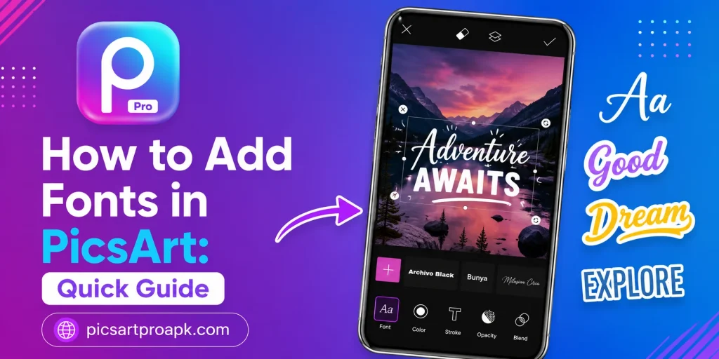 How to Add Fonts in PicsArt: Quick Guide